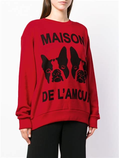 gucci maison de l'amour sweatshirt